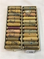 24 BOXED "BRILART EMBROIDERY" VINTAGE COTTON