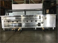 Large steam table