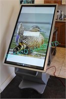 1X, 50" HD TOUCH SCREEN COMPUTER W/ METAL STAND