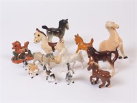 Lot of 13 Horse Figurines