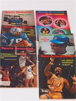 Six 1972 Issues of Sports Illustrated