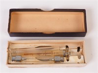 Antique B.D. Yale 1cc Glass Hypodermic Syringe