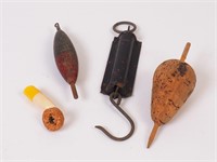Four Vintage Fishing Items