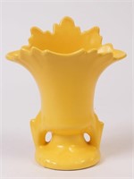 Yellow Pottery Vase