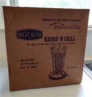 Vintage West Bend Kabob 'N Grill-New Old Stock