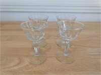4-Coin Dot Cordial Glasses