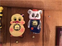 Bear and duck clock