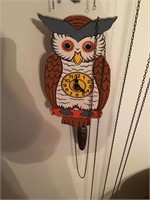 Weighted owl clock