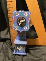 Miniature German grandmother clock