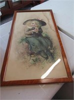 Antique Oak Framed Print & Framed Puzzle