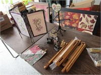 Miniature Sewing Machines, Quilt Stand, Etc.
