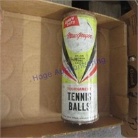 Tennis rackets, tennis balls