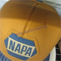 Plastic Napa hat, cracked, 26.5"long x 12"tall