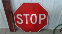 STOP sign, 30" across