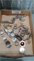 Assorted watches, jewelry