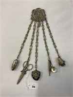 VICTORIAN CHATELAINE (HOUSE KEEPERS REPAIR KIT)