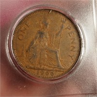 1966 Great Britian Large Cent