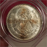 1962 Peso Mexican Coin