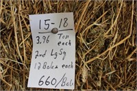 Hay-Lg. Squares-2nd-12 Bales-2018 Crop