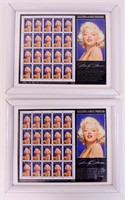 Choice - 2 Framed Marilyn Monroe Stamps & Pictures