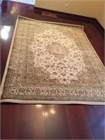 Oriental Type Carpet- Light Colors- 64" x 86"