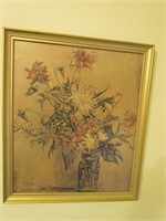Floral art/board