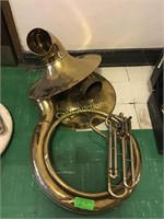 Tuba as is ,  extra horn