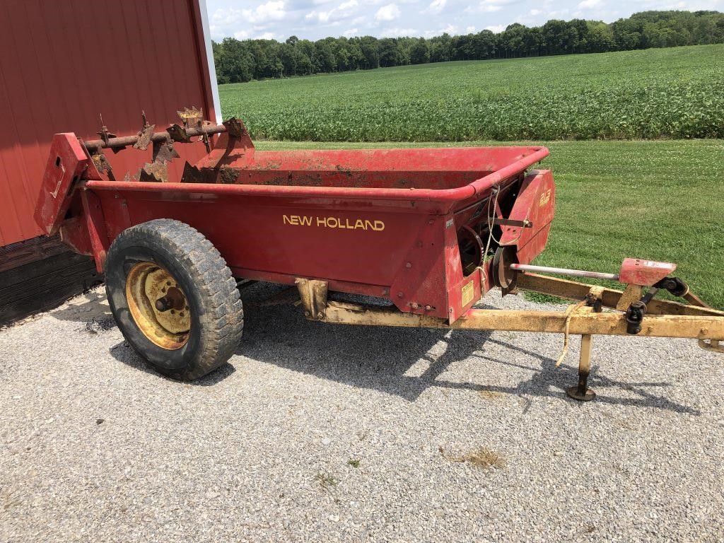 Online Auction: Plows and Manure Spreader