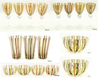 Glass and Bowl set by Eastern