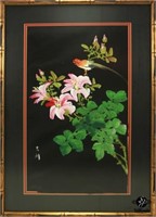 Oriental Floral Painting