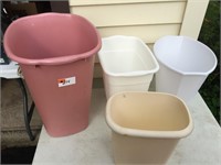 4- Small Trash Cans