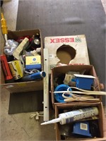 3- Box Lots Electrical Items, See Pictures