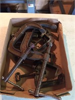 Box LOt w/ C Clamps