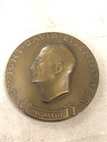Dwight David Eisenhower bronze commemorative