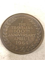 Bronze medallion the travelers insurance company