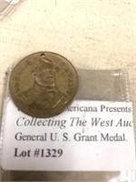 U. S.  Grant metal dated 1868