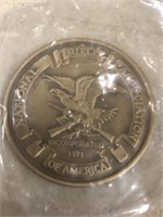 National rifle Association bronze medallion