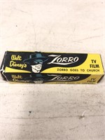 Walt Disney’s Zorro TV film in the original box