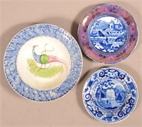 Three Pieces of Staffordshire China.