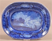 Staffordshire "Niagara from the American Side" Pla