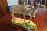 Estevez Creations whitetail deer sculpture
