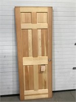 One Solid Pine Doors