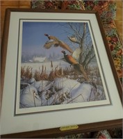 David A. Maass "Winter Wonder  Pheasant"