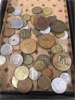 Foreign coin collection Australian 1942 and 1944,
