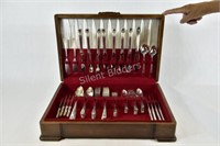 Silver Plate Cutlery Set 5PC Place Setting X 12