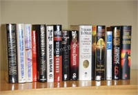 Assortment of Authors Hard Cover Fictional Books