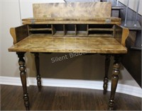 Antique Fold Top Writing Table & Desk