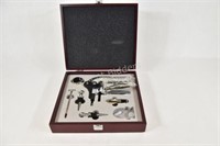 Wine Gift Set  with Accessories in Wood Box