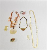 Costume Jewelry & Mother of Pearl Sets