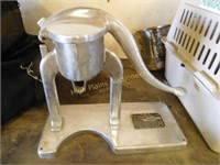 Strite-Anderson Hand Operated Extractor Juicer